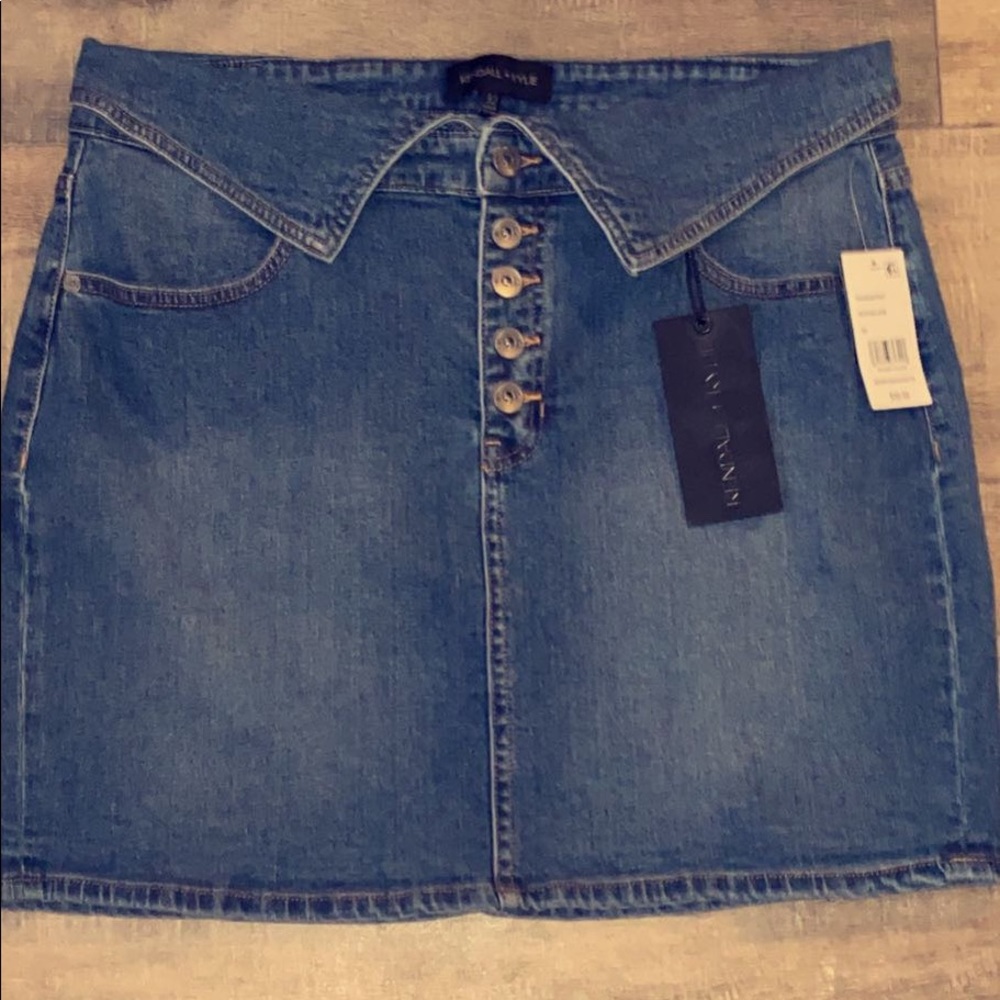 brand new jean skirt